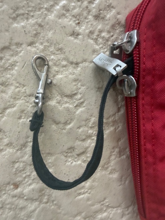 Baggallini Raspberry Red Travel Cosmetic Pouch - Picture 3 of 8